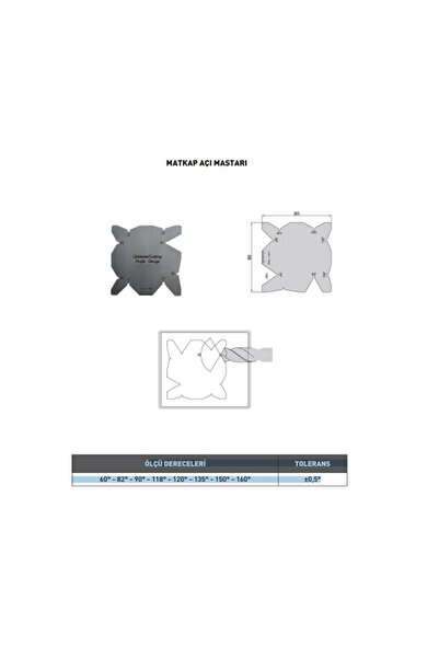 PLD MATKAP AÇI MASTARI