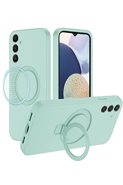 Nezih Case Samsung Galaxy S26 Uyumlu İçi Kadife Stand Olabilen Halka Yüzüklü ...