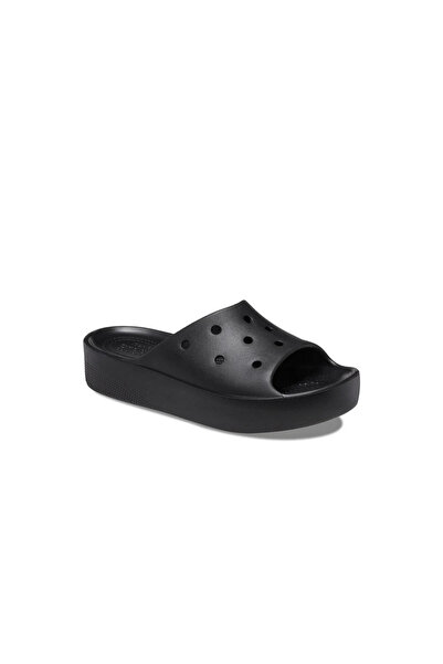 Crocs Sandale elegante cu platformă neagră pentru femei