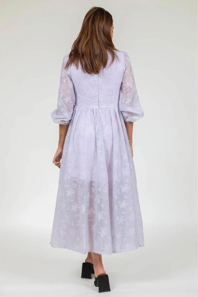 TREASUREISLAND Soft long lace dress