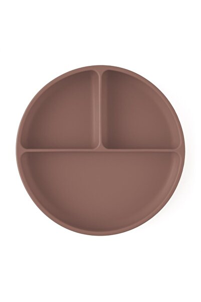 Petite&Mars Farfurie compartimentata, Petite&Mars, Din silicon, Rotunda, Fara...