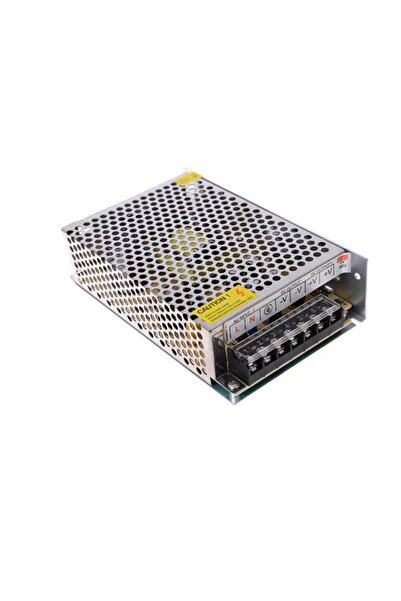 ElectroAZ Sursă de alimentare subțire, carcasă metalică, interior, 12V, 100W, 8.3A