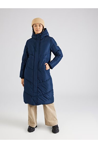 Lake View Palton matlasat de iarnă Solvej pentru femei – Pufos albastru închi...