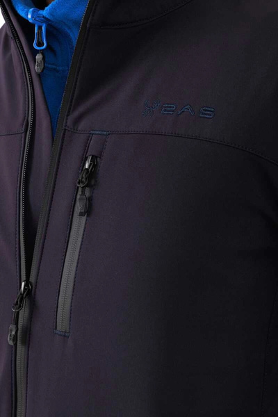 2AS Ανδρικό μπουφάν Baxter Thin Softshell Μαύρο