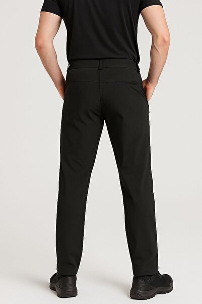 Netto İş Elbiseleri Softshell Siyah Pantolon