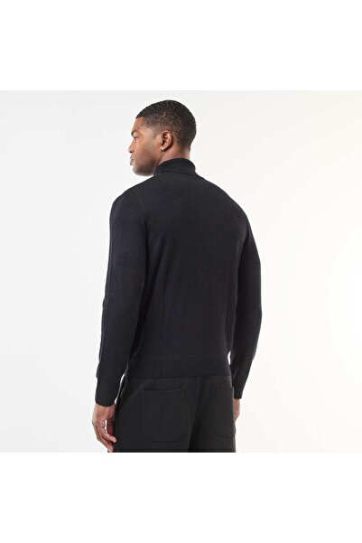 KİABİ Plain Roll Neck Jumper BLACK