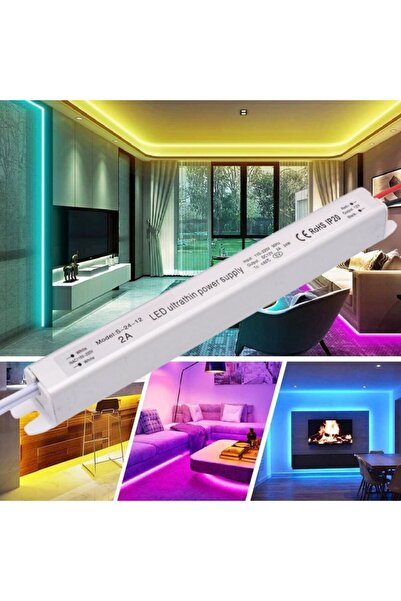 ElectroAZ Power Supply, Ultra Slim, Indoor, 12V, 24W, 2A