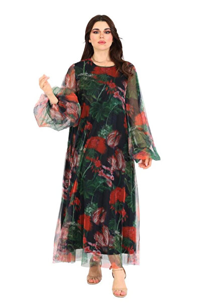 TREASUREISLAND جلابية تل مشجرة مع بطانة داخلية