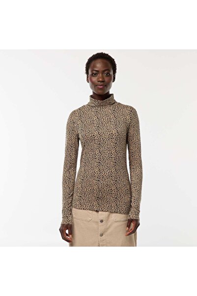 KİABİ Roll-neck Long-Sleeved Top BEIGE