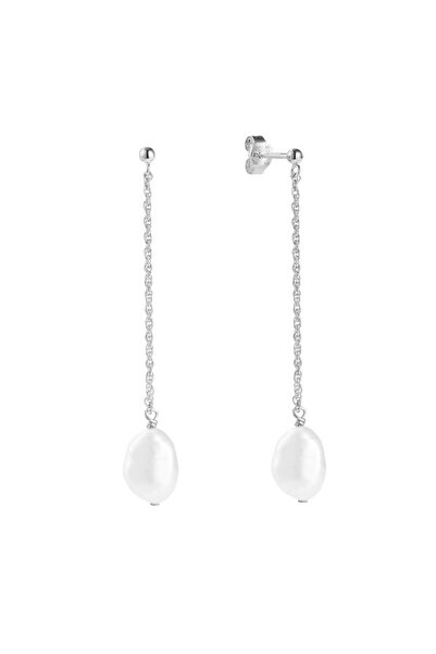 ohmygod jewelry Cercei din argint 925 cu perle de cultură – Corinne