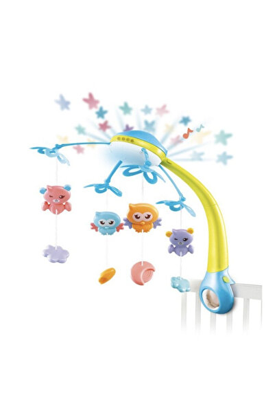 Krista Carusel cu 516 sunete, telecomandă și proiecții Bufniță Înțeleaptă - a...