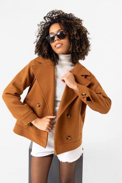 GESVAGES Kısa kaşe kaban