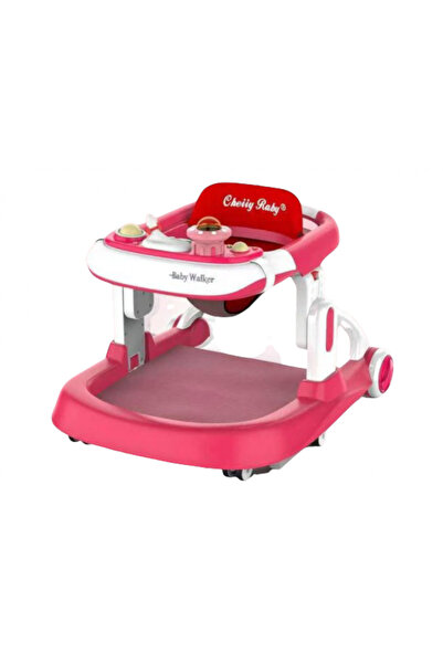 L-Sun Height-adjustable preserger and antemerger with silicone wheels, 932, red