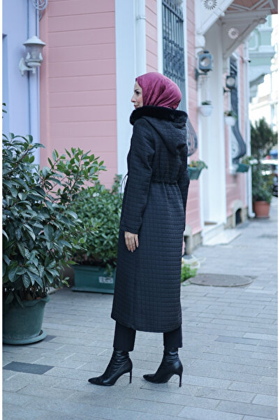 KADEEM Zerina Quilted Suede Cap - 422527