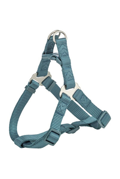 Trixie Premium One Touch Harness, L: 65-80 cm/25 mm, Petrol