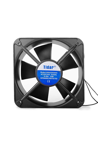 ElectroAZ Metal fan 220V, 200x200x60 mm, 54W