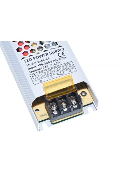 ElectroAZ Sursă de alimentare, subțire, de interior, 24V, 2.5A, 60W