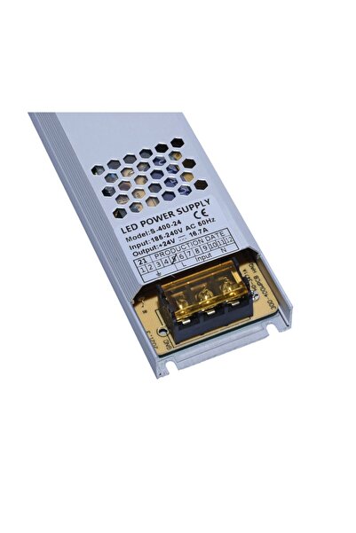 ElectroAZ Power Supply, Slim, Indoor, 24V, 16.7A, 400W