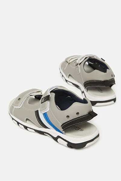 REDTAG Senior Boys Grey Sporty Sandal
