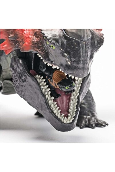 SPIN MASTERR Dreamworks Dragons World of Berk -28cm Red Death Chomping Rampage Figure, Multicolor, 4 Years+