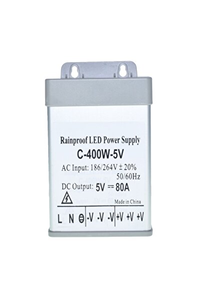 ElectroAZ Sursă de alimentare, exterior, 5V, 400W, 80A, IP52