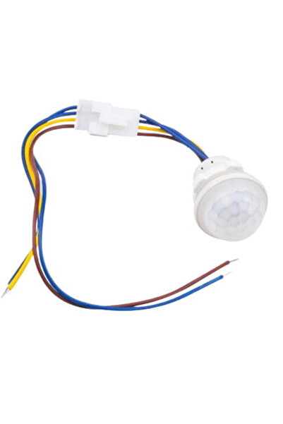 ElectroAZ Senzor PIR 110-220V cu 4 fire 28x37mm