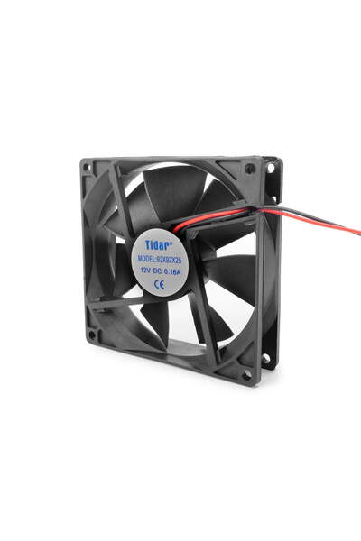 ElectroAZ Axial fan 24V, 92x92x25 mm, Cooler type, 2W