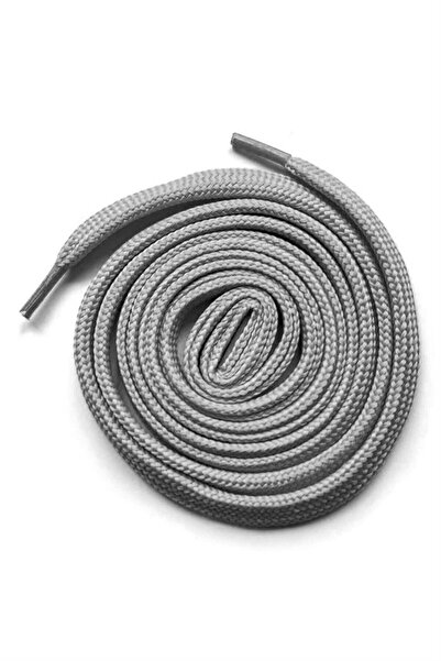 hapshoe Gray 1 cm Thickness 1 Pair Flat Sports Shoe Laces