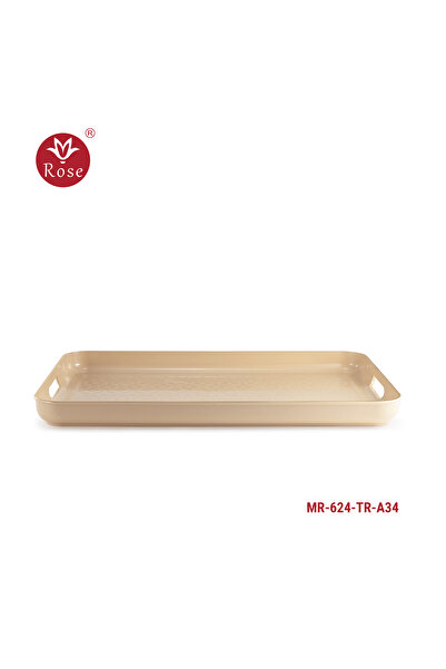 Rose Tea and coffee serving tray (35*53) with a classic rose pattern - Rose-627