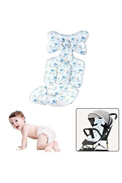 Generic Baby Seat Pad Liner Air Mesh Breathable Universal Soft Non Slip for Stroller Car High Chair