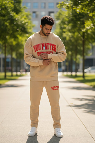 dehaine Men's tracksuit, sweatshirt + pants, Padded, K170