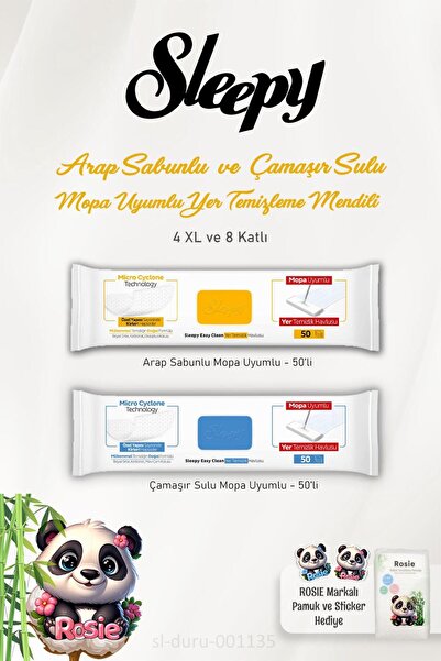 Συμβατό με 50 συσκευασίες αραβικού σαπουνιού και υγρής σφουγγαρίστρας πλυντηρίου ρούχων και με την ROSIE