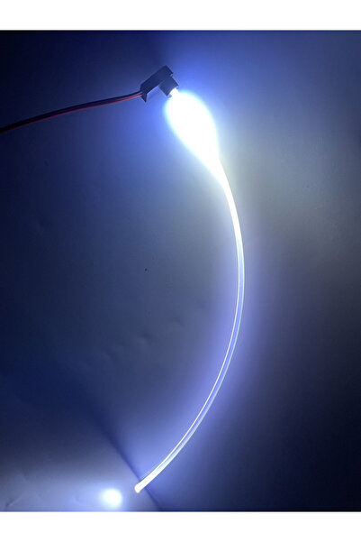 OEM Lumini ambientale Albe cu 2 surse LED si 2m Fibra optica - FK-S2M2L-WHITE