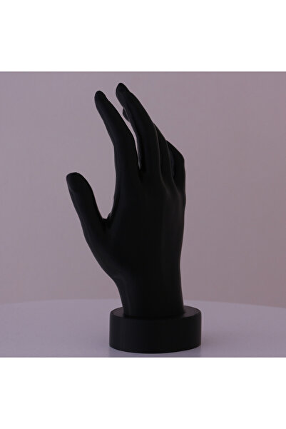 3BUUT Sanatsal ve Takı Sergisi için Zarif ve Dekoratif Siyah El Mankeni