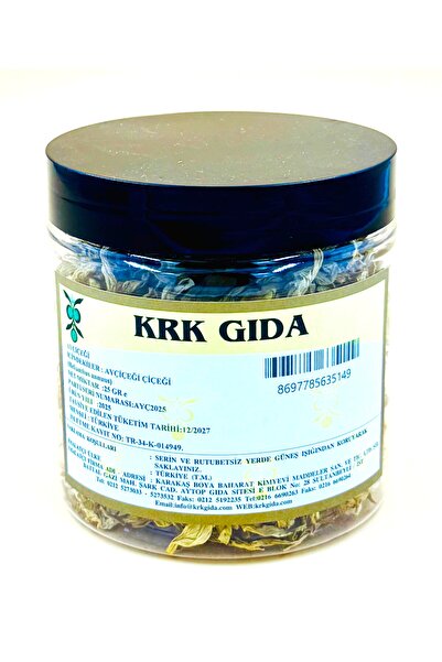 Krk Gıda زهرة عباد الشمس (زهرة الشمس) 25 جرام