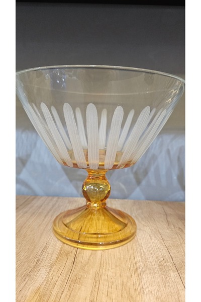 Turkish Store İstanbul Grape Green Footed Bowl