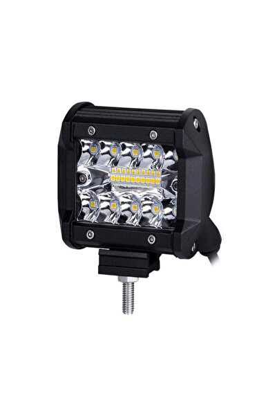 OEM Proiector LED Auto Offroad 60W / 12V-24V, 2530 Lumeni, 4"/10 cm, Com...