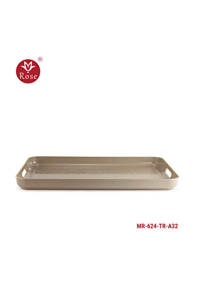 Rose Tea and coffee serving tray (35*53) with a classic rose pattern - Rose-626