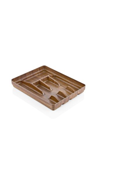 Evelin polystyrene cutlery organizer - 5 compartments