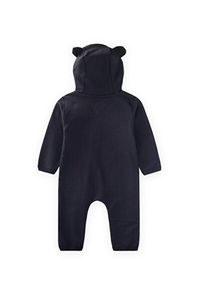 Cigit Zippered Jumpsuit 0-3 Years Anthracite