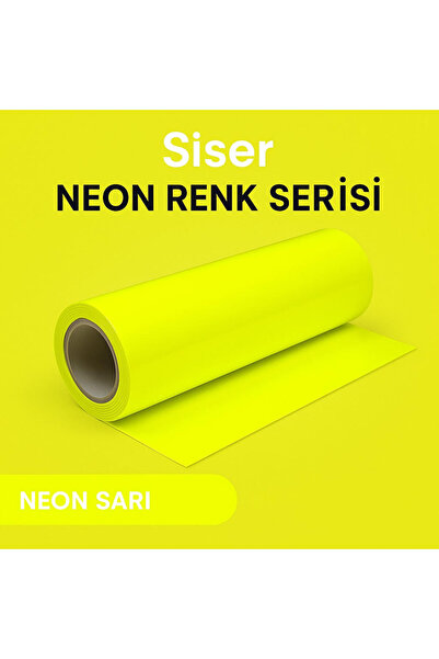 Siser Tekstil Transfer Folyosu - (YURTDIŞINDAN) NEON SARI