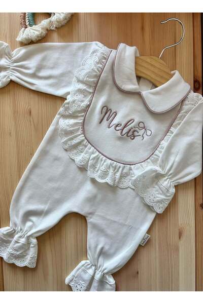 BabiesFirst İsme Özel Nakışlı 6’lı Yeni Doğan Bebek Seti – Tulum, Battaniye, ...