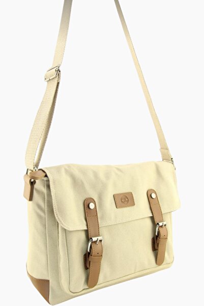 QUB CLUB Unisex Canvas Business School Messenger Bag