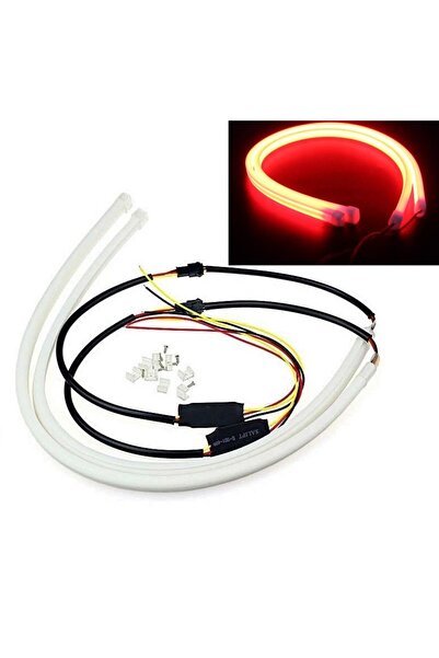 OEM Lumini Lampi spate Rosii cu semnalizare tip Neon Flexibil 60 cm DRL-60AG-...