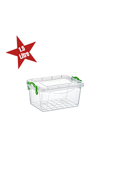 mzpkartan Transparent Storage Box 1.5 Liters