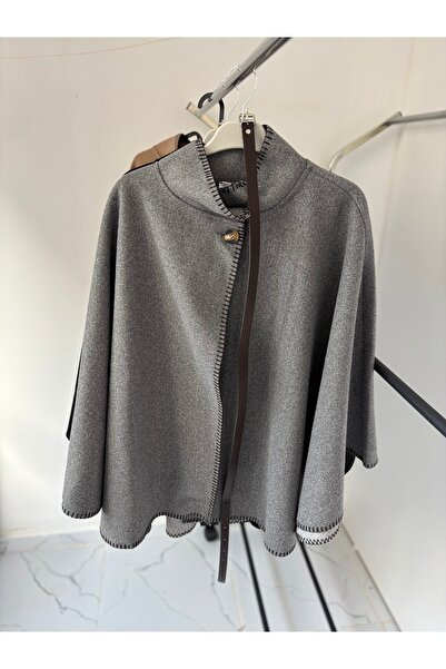 Butik Kadın çoban dikiş panço