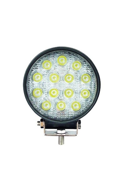 OEM Proiector LED Auto Offroad 42W/12V-24V, 3080 Lumeni, Rotund, Spot Beam 30...