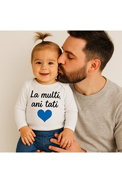 OEM Body bebe cu mesaj pentru tati, la muli ani, Tipo-Art