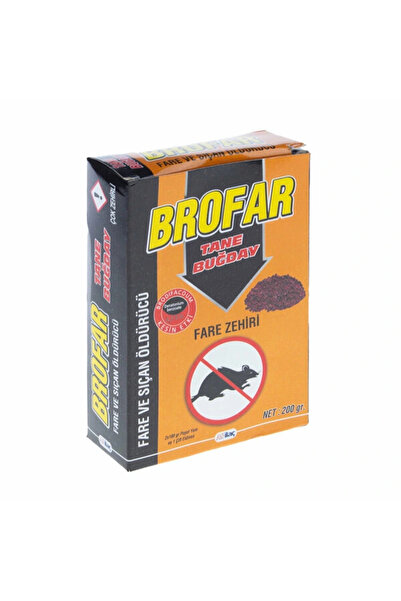DIGERUI Brofar Tane Buğday Fare ve Sıçan Zehri 200gr