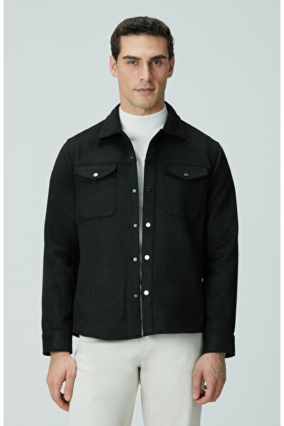 Network Siyah Dış Gömlek